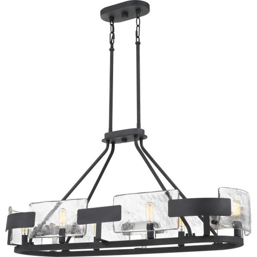 Quoizel STM638BA Stratum Modern Royal Ebony Kitchen Island Light
