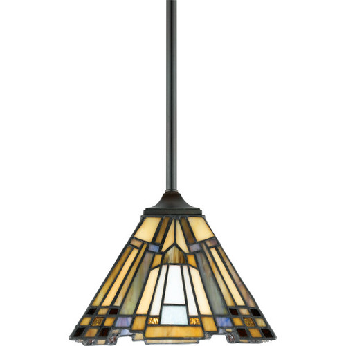 Quoizel TFIK1508VA Inglenook Tiffany Mini Pendant Light