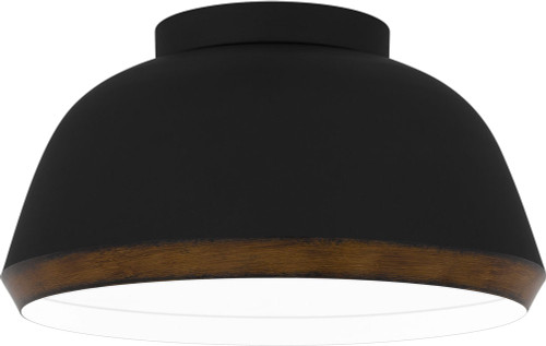 Quoizel TMR1616MBK Tamara Contemporary Matte Black Ceiling Light