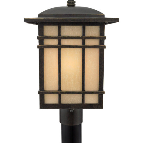 Quoizel HC9011IB Hillcrest outdoor post light fixture in imperial bronze