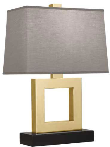 Robert Abbey 100G Doughnut Contemporary Natural Brass Table Lighting