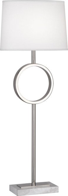 Robert Abbey 2792 Logan Modern Polished Nickel Table Lighting