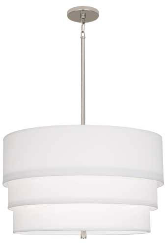 Robert Abbey AW142 Decker Polished Nickel Hanging Lamp