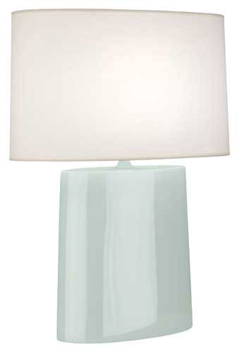 Robert Abbey CL03 Victor Celadon Glazed Ceramic Table Light