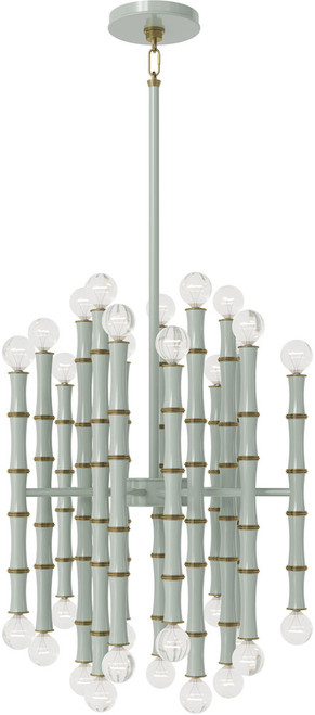 Robert Abbey CL48 Kane Modern Celadon Chandelier Lamp