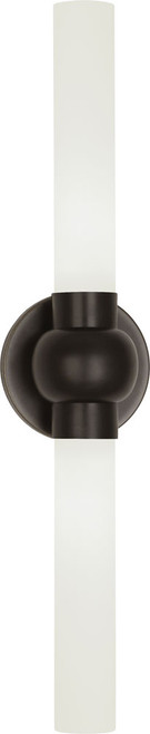 Robert Abbey Z6900 Daphne Modern Deep Patina Bronze LED Lighting Wall Sconce