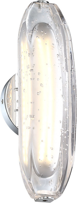 SDQ Lighting VL36001CH Modern Chrome LED Wall Lighting