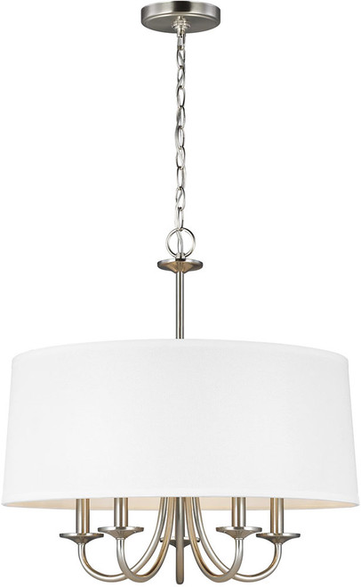 Generation Lighting 3320205EN-962 Seville Brushed Nickel LED Pendant Lighting