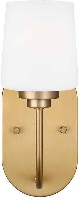Generation Lighting 4102801EN3-848 Windom Satin Brass LED 19" Wall Sconce