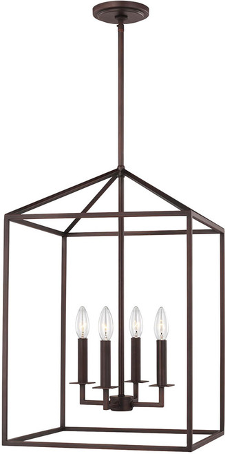 Generation Lighting 5115004-710 Perryton Modern Bronze 15.5" Entryway Light Fixture