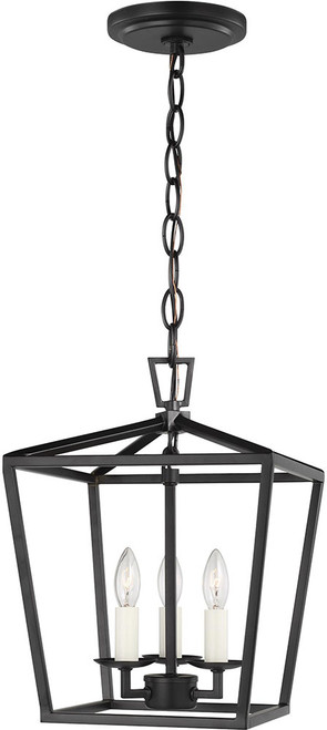 Visual Comfort Studio 5192603EN-112 Dianna Midnight Black LED Foyer Light Fixture