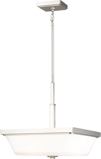 Generation Lighting 6513703-962 Ellis Harper Brushed Nickel Lighting Pendant