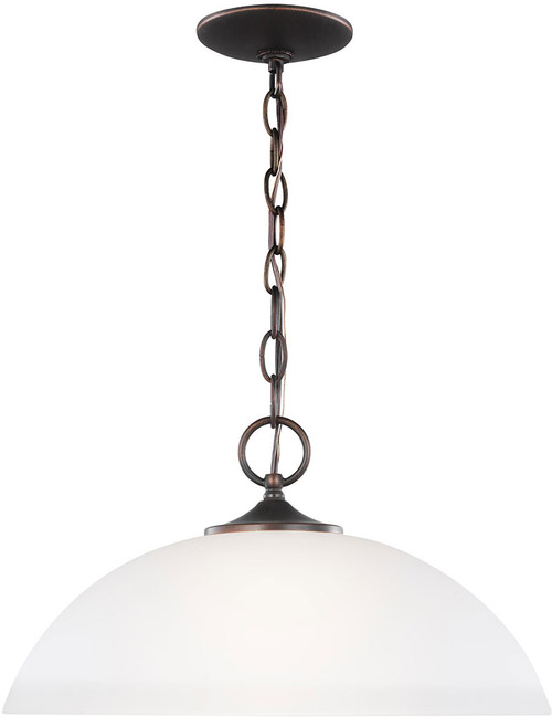 Generation Lighting 6516501-710 Geary Contemporary Bronze 16" Drop Ceiling Lighting