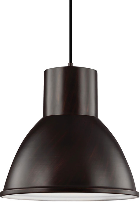 Generation Lighting 6517401-710 Division Street Contemporary Bronze Hanging Light Fixture