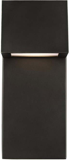 Visual Comfort Studio 8563393S-71 Rocha Modern Antique Bronze LED Outdoor 5" Wall Light Fixture