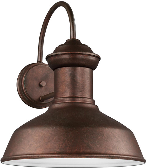 Generation Lighting 8647701-44 Fredricksburg Weathered Copper Exterior 13" Lighting Sconce