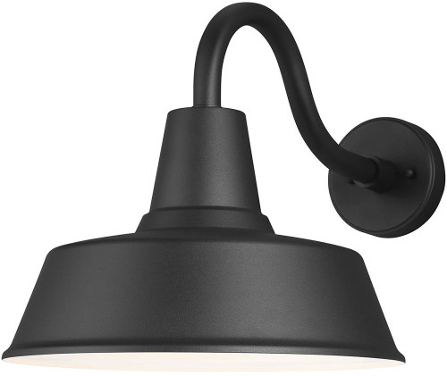 Visual Comfort Studio 8737401-12/T Barn Light Retro Black LED Outdoor Lighting Sconce