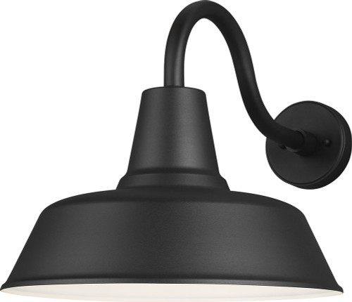 Visual Comfort Studio 8837401-12 Barn Light Contemporary Black Outdoor Extra Large Lighting Wall Sconce