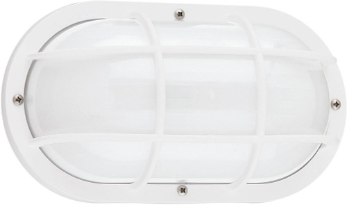 Generation Lighting 89806EN3-15 Bayside Contemporary White LED Outdoor Wall Sconce
