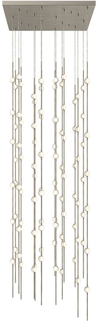 Sonneman 2165.13W Constellation Contemporary Satin Nickel LED 67" Multi Drop Ceiling Lighting
