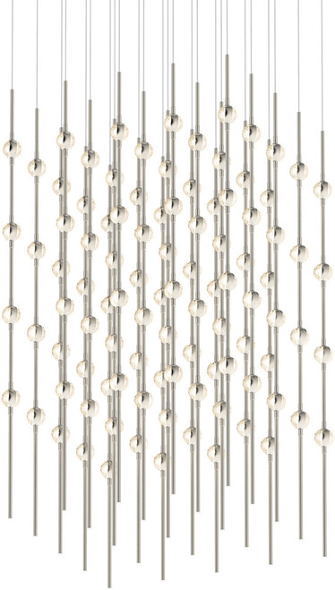 Sonneman 2168.13C-J20 Constellation Contemporary Satin Nickel LED Island Light Fixture