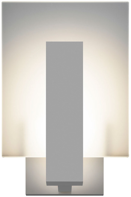 Sonneman 2724.74.WL Midtown Modern Textured Gray LED Interior/Exterior Sconce Lighting