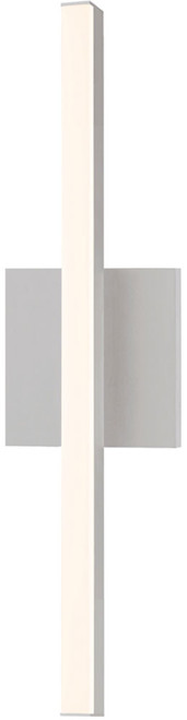 Sonneman 2769.16 Stix Modern Bright Satin Aluminum LED 18" Bathroom Lighting Fixture