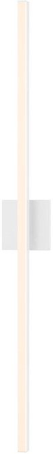 Sonneman 2772.03 Stix Modern Satin White LED 40" Bathroom Sconce