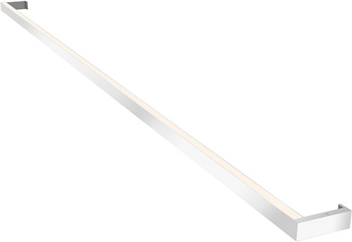Sonneman 2812.16-6 Thin-Line Modern Bright Satin Aluminum LED Two-Sided 72" Wall Bar / Wall Light Fixture
