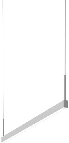 Sonneman 2816.03-3 Thin-Line Contemporary Satin White LED One-Sided 36" Island Lighting