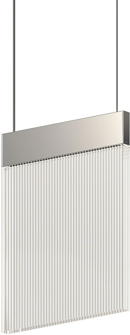 Sonneman 3090.01 V Panels Modern Polished Chrome LED Mini Pendant Lamp