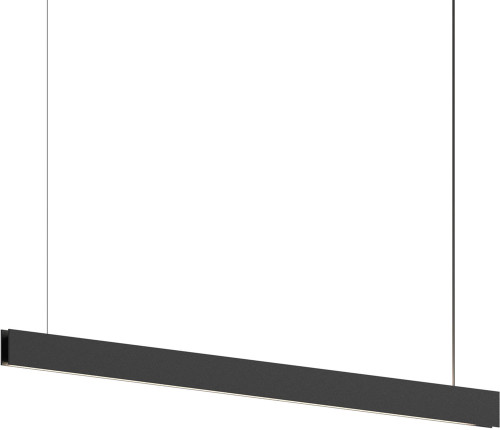 Sonneman 3464.97 Lithe Modern Textured Black LED 48" Island Light Fixture