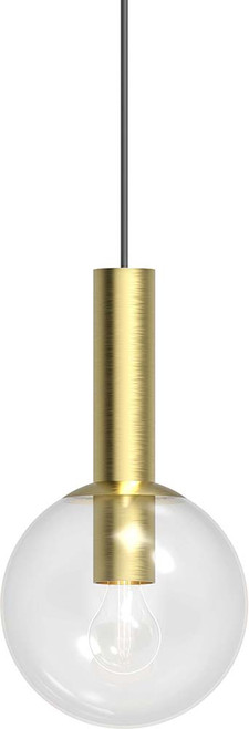 Sonneman 3760.38 Bubbles Contemporary Satin Brass 8" Mini Hanging Light