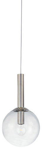 Sonneman 3761.35 Bubbles Modern Polished Nickel 10" Mini Drop Ceiling Light Fixture