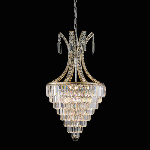 StarFire Crystal 3516CH Regal Chrome 16" Ceiling Light Pendant