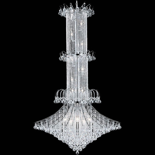 StarFire Crystal 7044CH Essentials Chrome Entryway Light Fixture
