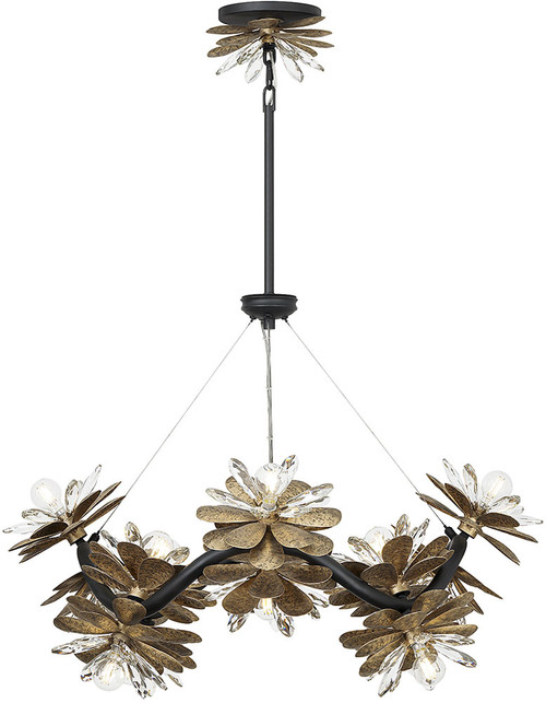 Savoy House 1-1961-16-18 Giselle Delphine 33" Chandelier Lamp