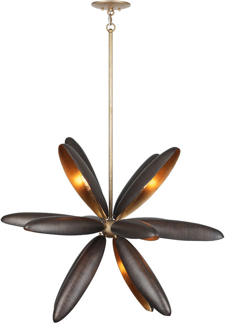 Savoy House 1-5148-14-24 Estrella Del Mar Modern Centura with Burnished Gold Hanging Pendant Lighting