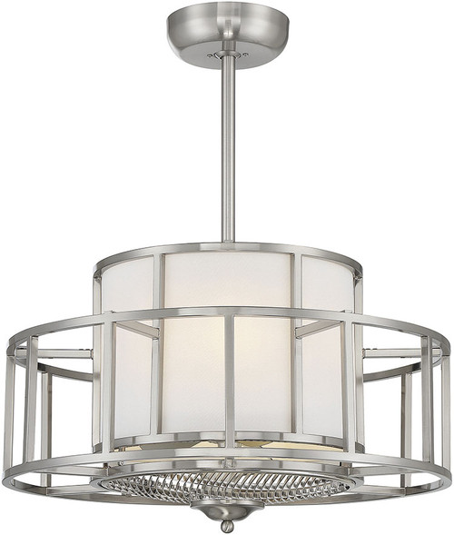 Savoy House 30-FD-126-SN Oslo Modern Satin Nickel LED Ceiling Fan
