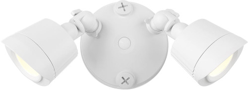 Savoy House 4-FLOOD-A2-3000K-WH Modern White LED Double Flood Light