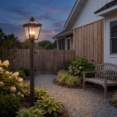 Savoy House 5-147-13 Ellijay English Bronze Exterior Post Lamp