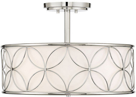 Savoy House 6-1953-4-109 Reid Polished Nickel Ceiling Lighting