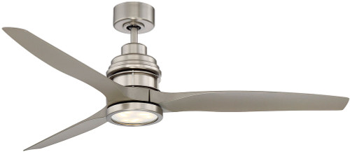 Meridian 60-5025-3SV-SN La Salle Brushed Nickel 60" Ceiling Fan