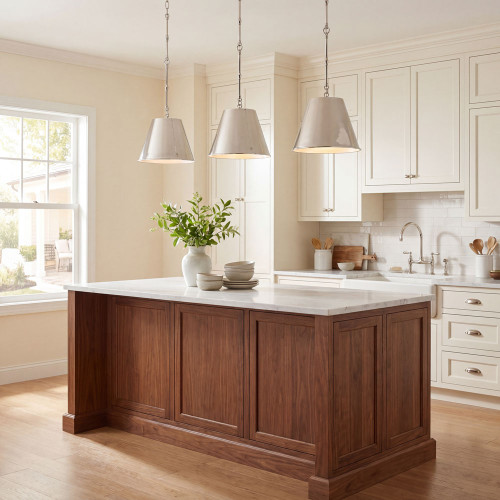 Savoy House 7-232-1-109 Alden Retro Polished Nickel 12" Hanging Pendant Lighting