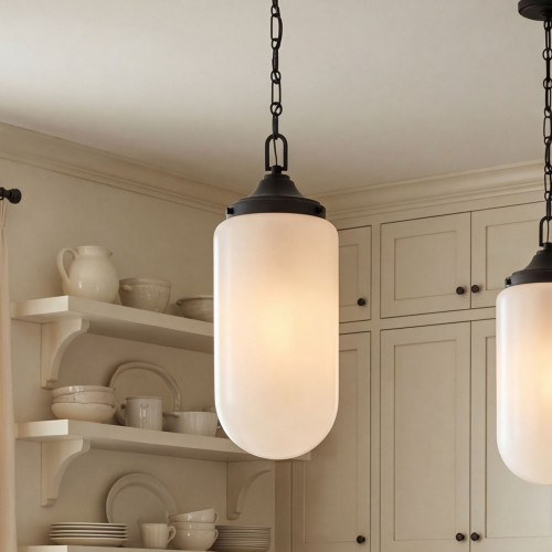 Savoy House 7-6025-3-89 Bryant Contemporary Matte Black Mini Hanging Lamp