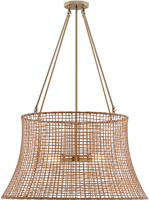 Savoy House 7-6192-4-171 Longleaf Modern Burnished Brass Hanging Pendant Lighting