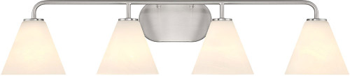 Savoy House 8-2988-4-SN Blair Modern Satin Nickel 4-Light Bath Lighting