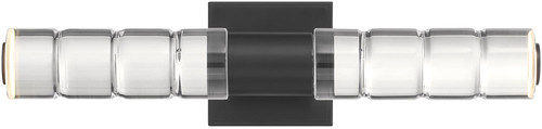 Savoy House 8-3204-18-335 Beale Modern Black Lustre LED 18" Bathroom Vanity Light