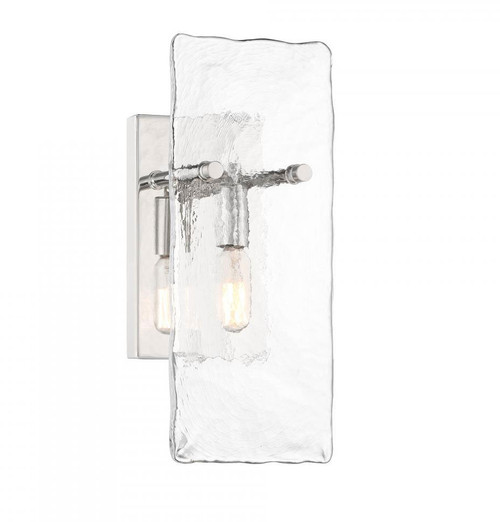 Savoy House 9-8204-1-109 Genry Modern Polished Nickel Wall Light Sconce