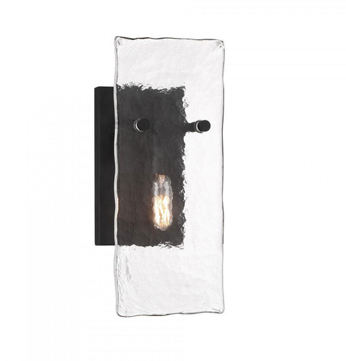 Savoy House 9-8204-1-BK Genry Modern Matte Black Wall Lighting Sconce